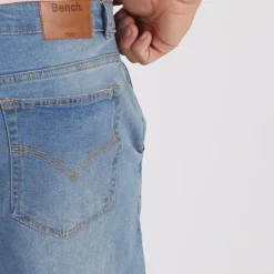 Bench Herren Javid Shorts aus Denim Blau