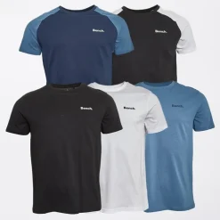 Bench Herren Konata T-Shirts Mehrfarbig
