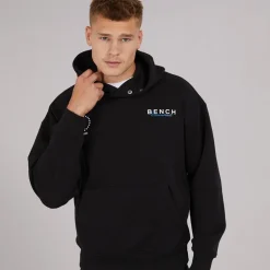 Bench Herren Ledall 1989 Kapuzenpullover Schwarz