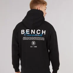 Bench Herren Ledall 1989 Kapuzenpullover Schwarz