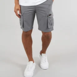 Bench Herren Noahs Cargo Shorts Steel Grey