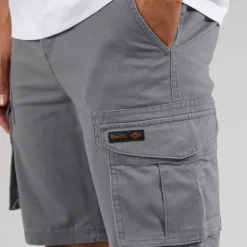 Bench Herren Noahs Cargo Shorts Steel Grey