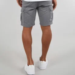 Bench Herren Noahs Cargo Shorts Steel Grey