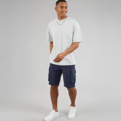 Bench Herren Noahs Cargo Shorts Navy