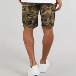 Bench Herren Noahs Cargo Shorts Khaki Camo