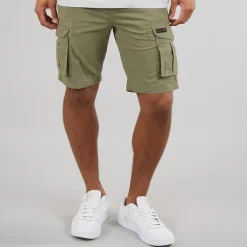 Bench Herren Noahs Cargo Shorts Light Khaki