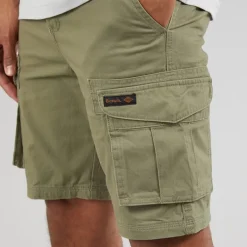 Bench Herren Noahs Cargo Shorts Light Khaki