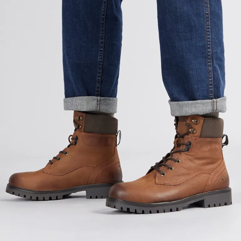 Bench Herren Oldham Aviator Stiefel Kastanienbraun