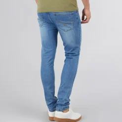 Bench Herren Ralemo Skinny Jeans Midwash