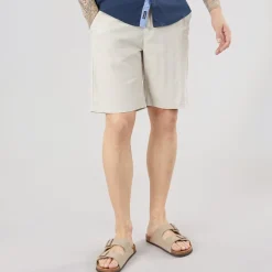 Bench Herren Setero Leinen Shorts Sand