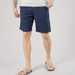 Bench Herren Setero Leinen Shorts Navy