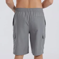 Bench Herren Shallis Cargo Badehose Stahlgrau