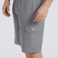 Bench Herren Shallis Cargo Badehose Stahlgrau