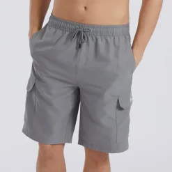 Bench Herren Shallis Cargo Badehose Stahlgrau