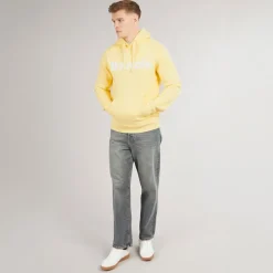 Bench Herren Skinner Spots Hoodie Pastel Yellow