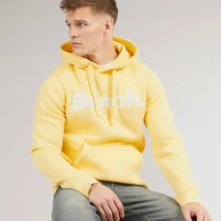Bench Herren Skinner Spots Hoodie Pastel Yellow