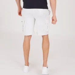 Bench Herren Tollson Shorts Hellgrau Melange