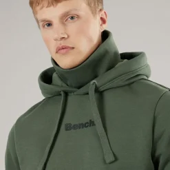 Bench Herren Trainingsanzug mit Markenband Khaki