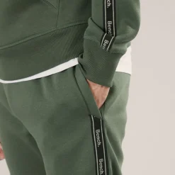 Bench Herren Trainingsanzug mit Markenband Khaki