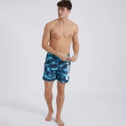 Bench Herren Tropics Badeshorts Blau