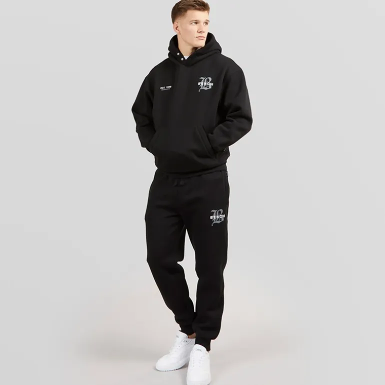Bench Herren Vallia Trainingsanzug Schwarz