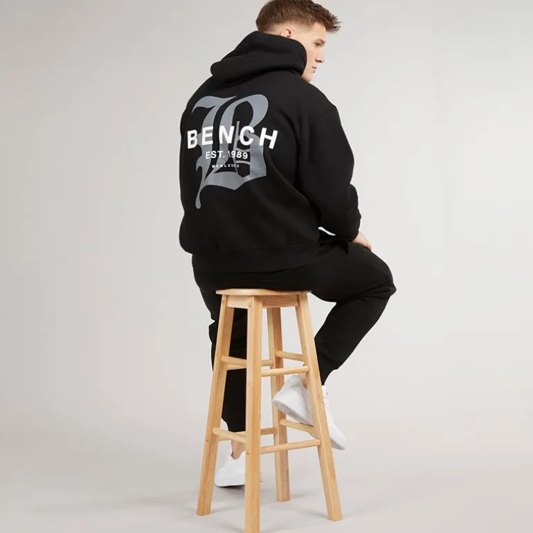 Bench Herren Vallia Trainingsanzug Schwarz