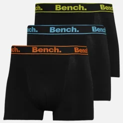 Bench Herren Wenzel Dreier Pack Boxershorts Schwarz