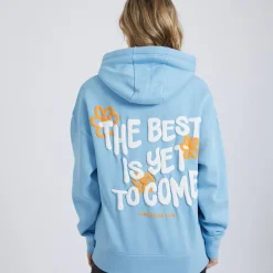 Bench Hoodie Damen Italien Hellblau