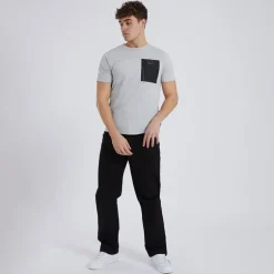 Bench Jeans Herren Jeffers Loose Fit Schwarz