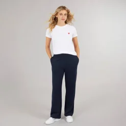 Bench Jogginghose Damen Weite Beine Marineblau