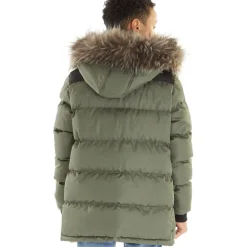 Bench Junge Axel gefütterter Parka Khaki