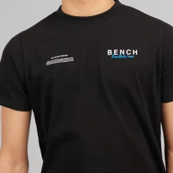 Bench Junge Biller T-Shirt und Shorts Set Schwarz
