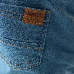 Bench Junge Bonded Shacket T Shirt Und Jeans Set Navy