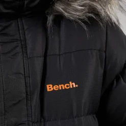 Bench Junge Calcott Parka Jacke Schwarz