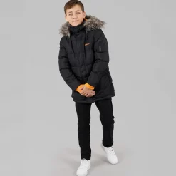 Bench Junge Calcott Parka Jacke Schwarz