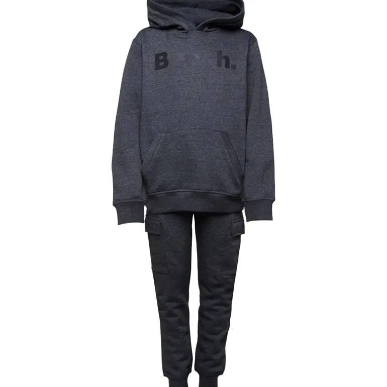 Bench Junge Fargo Fleece Cargo Trainingsanzug Anthrazit