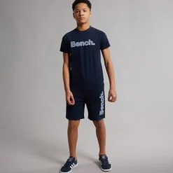 Bench Junge Gowsen B T Shirt Und Shorts Set Navy