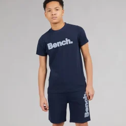 Bench Junge Gowsen B T Shirt Und Shorts Set Navy