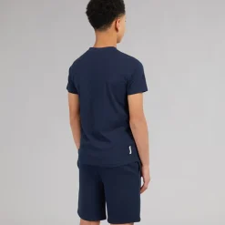 Bench Junge Gowsen B T Shirt Und Shorts Set Navy