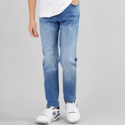 Bench Junge Jeans Slim Fit Hellblau