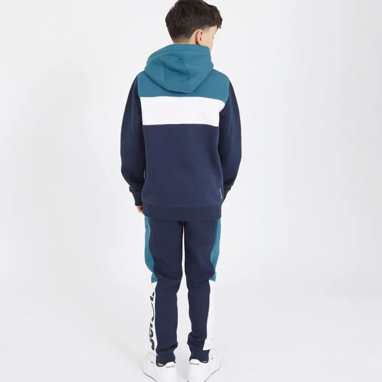 Bench Junge Marraf Colour Blocking Trainingsanzug Marineblau