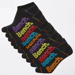 Bench Jungen Grommet Sneakersocken Schwarz