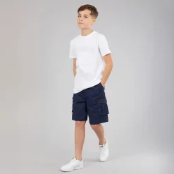 Bench Junge Noah's Twill Cargo Shorts Marineblau