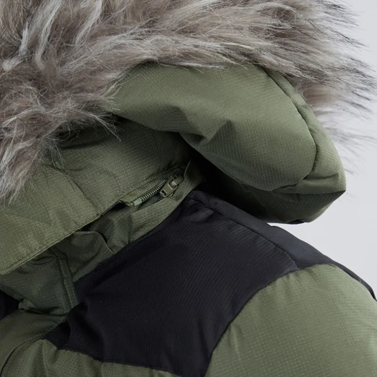 Bench Junge Propp gesteppter Parka Mantel Khaki