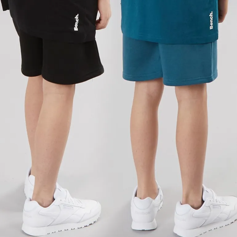Bench Junge Selwor Shorts Zweierpack Türkis/Schwarz