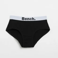 Bench Mädchen Asien Fünfer-Pack Slips Schwarz
