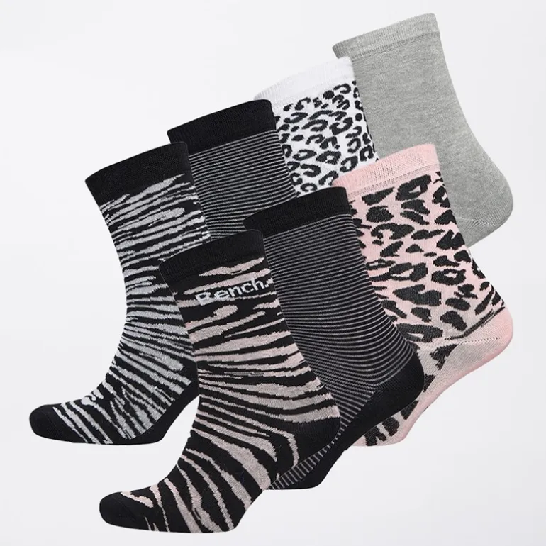 Bench Mädchen Chasta Siebener Pack Socken Sortiert