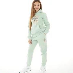 Bench Mädchen Tracksuit Blauglöckchen Salbei
