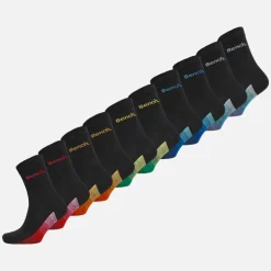 Bench Socken Junge Freshy 10er-Pack Schwarz/Mehrfarbig