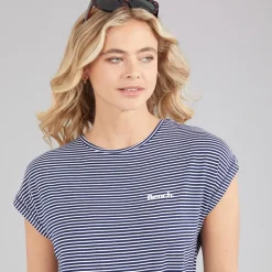 Bench Strandkleid Zaina Damen Marine/Weiß gestreift